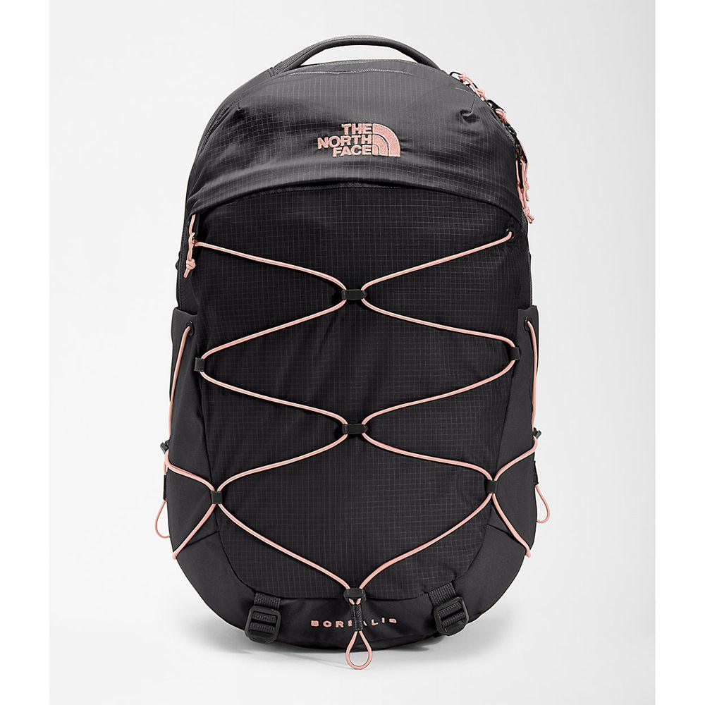 The North Face Borealis Γυναικεια Σακιδιο Πλατησ - Μαυρα / Ροζ (VPNW16092)